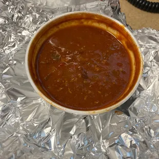 Takeout chili