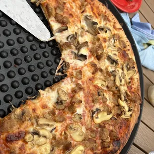 Mushroom Pizza
