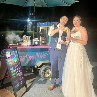 Snacks for your late-night wedding after-party