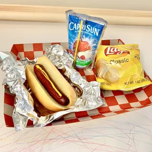 DD Hot Dog Kid's Meal