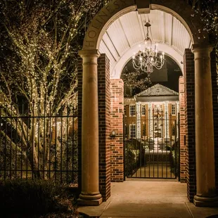 Christmas View at Dominion House