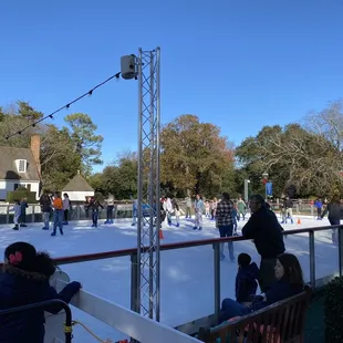 Beautiful day for skating.