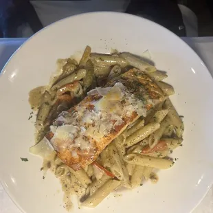 Rasta Pasta with Salmon