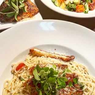 *menu item* crispy chicken piccata