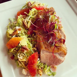 *special entree* crispy duck breast salad