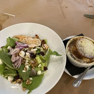 French Onion Soup Cranberry Chicken Salad