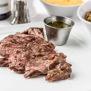 Skirt Steak with Chimichurri