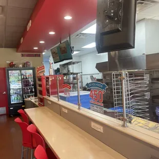 interior, sushi and sashimi