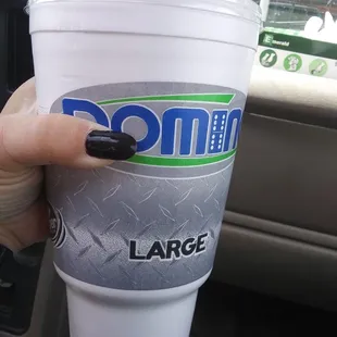 Large is huge 44oz.