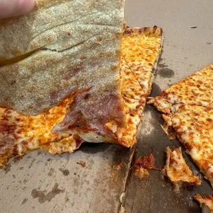 Terrible pizza...   What is this?