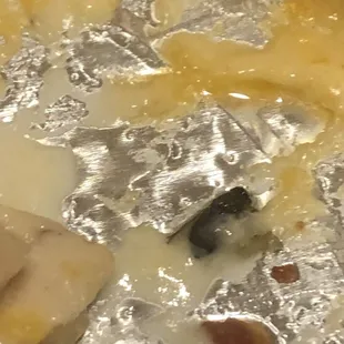 a pan of food being cooked