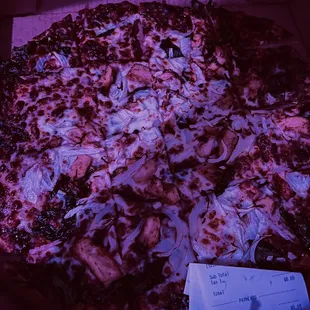 a pizza in a box