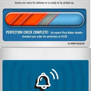 the domino&apos;s tracker app