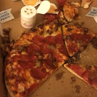 pizza, food