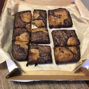 Burnt cookie brownie
