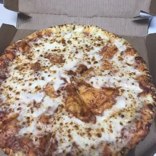 a pizza in a box