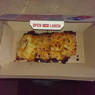 Really disappointed how much $7 gets you for cheesy bread.