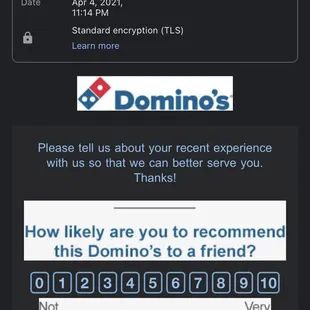 I was emailed a survey 1 minute after delivery. I couldn&apos;t file a claim