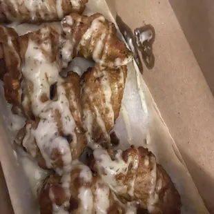 Garlic Parmesan wings