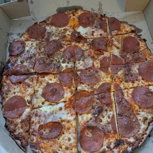 Poorly cut pizza #2.