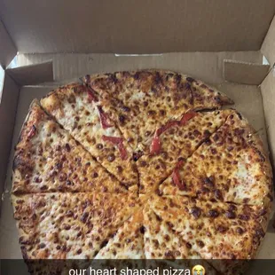 a pizza in a box