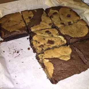 Just tried the new Marbled Cookie Brownie, and it was pretty darn good. Chocolatey, gooey, with the right texture and crunch.