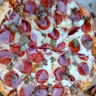 Pepperoni, Ham, Sausage