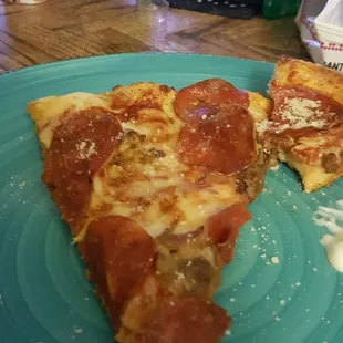 pizza, food