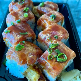 Spicy tempura roll