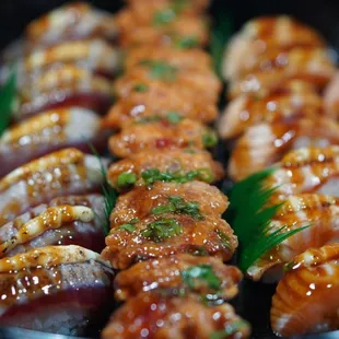 Sushi for dinner ohh-wee *7/13/23 (aburi lover set)