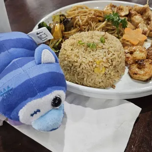 Hibachi Chicken Hibachi Shrimp