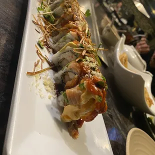Sushi was great .... Everything was really good