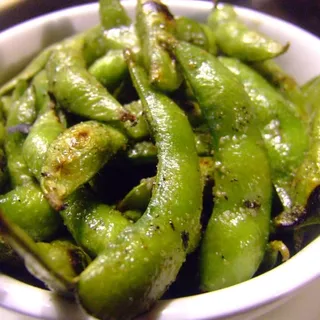 Grilled Edamame