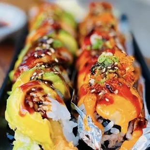 Domo Roll Dragon Roll