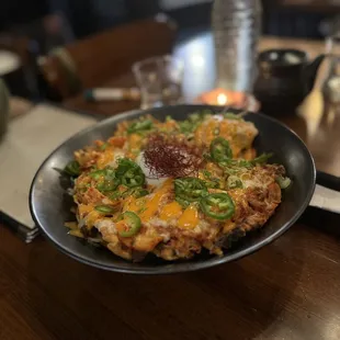 Domo loaded fries (need to add bulgogi next time)