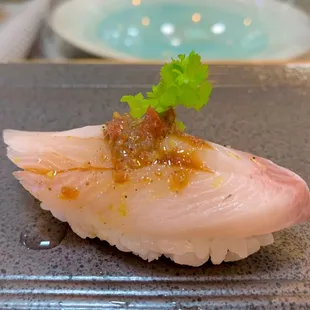 Hamachi with Cilantro