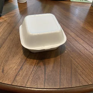 Size of a leftovers box