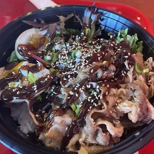 Gyudon Beef Bowl