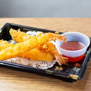  dish of fried shrimp