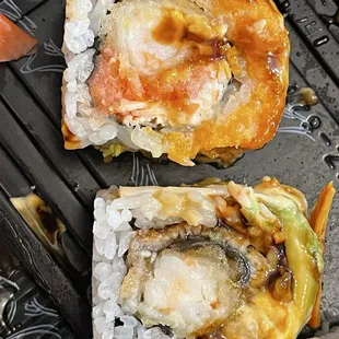 Sunset Roll &amp; Twin Tower Roll