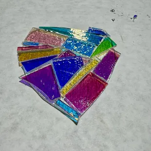 My Heart before firing in the kiln