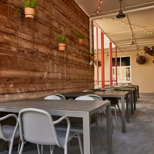 Outdoor seating
Photo: Blake Jones