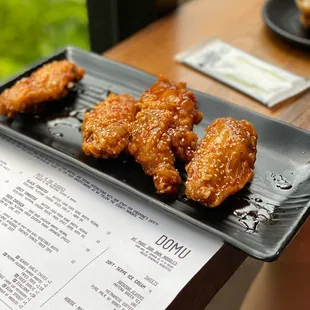 Domu Wings aka crispy golden perfection