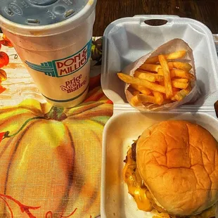 Combo Meal #3 - Double Don w/Fries &amp; Drink