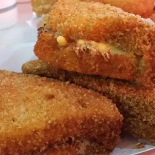 Fried Grilled cheese