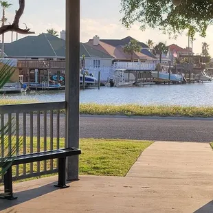 View from the gazebo