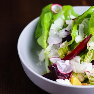 Insalata Croccante - Boston lettuce, red beets and oranges