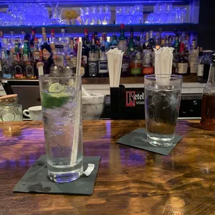 Tanqueray Gin and Tonic