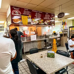 customers in the restaurant