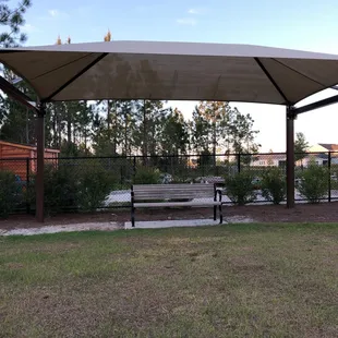 Covered area for owners